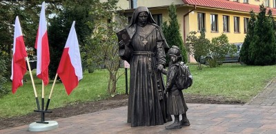 Odsłonięcie pomnika bł. Alicji CR w Krokowej