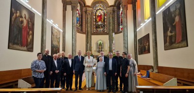 Pierwsza Dama RP z wizytą u rzymskich zmartwychwstańców